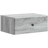 Noćni ormarić za montažu na zid Siva sonoma 49 x 34 5 x 20 cm | shoptok.hr