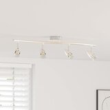  Stropni reflektor s reflektorima Nikla 61 x 10 x 12,5 cm Metal | shoptok.hr