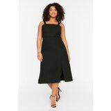 Trendyol Curve Black Slit Detailed Woven Dress | ePonuda.com