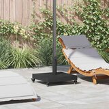 vidaXL Osnove za vanjske suncobrane Crna 45 x 45 x 32 cm Čelik, Beton Cijene