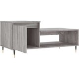  Stolić za kavu boja sivog hrasta 100x50x45 cm konstruirano drvo | shoptok.hr