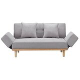 Bessagi Home zofa s posteljno funkcijo felicia, svetlo siva | Shoptok.si