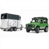 Bruder Džip Land Rover sa prikolicom za konje ( 025922 ) | ePonuda.com