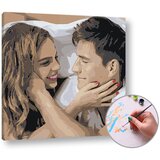  Slikanje po številkah iz lastne fotografije KVADRAT | 70x70 cm | Shoptok.si