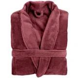 crveni plišani kućni ogrtač Cosy, S/M
