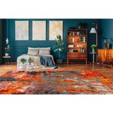 Kayoom PREPROGA Primavera 525 Multi / Rot 80/150 cm tkano večbarvno | Shoptok.si