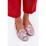 Boto Cutout Ballet Flats With Open Heel Multicolor Navinnia | Shoptok.si