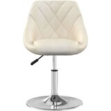 vidaXL Okretne blagovaonske stolice 4 kom krem baršunaste | shoptok.hr