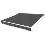  Sklopiva tenda na ručno upravljanje 300 cm antracit | shoptok.hr
