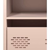 vidaXL Komoda roza 35x39x73,5 cm hladno valjano jeklo | Shoptok.si