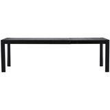 Vind Collection Vind Slider rastezljivi pravokutni blagovaonski stol 170 × 95 cm, crni | shoptok.hr