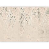  Foto tapeta - Abstract falling leaves - subtle nature motif with branches 294x210 | shoptok.hr