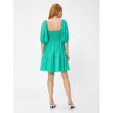 Koton Tiered Short Dress Balloon Sleeve Gipelli | shoptok.hr