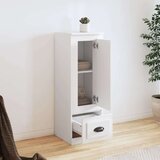  Visoka komoda bijela 36 x 35 5 x 103 5 cm od konstruiranog drva | shoptok.hr