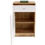 Mömax komoda 4-you new, bela, barva hrasta | Shoptok.si