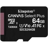 Kingston MicroSD 64 GB CANVAS SELECT PLUS SDCS2/64GBSP memorijska kartica Cene