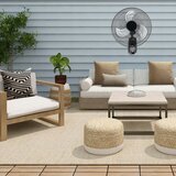  Zidni ventilator 90W/230V, prečnika 50 cm, crne boje Slike