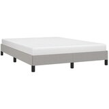  Posteljni okvir svetlo siv 140x190 cm blago, (20724060) | Shoptok.si