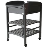 Troll nursery® previjalna miza s kolesi lux™ seal grey | Shoptok.si