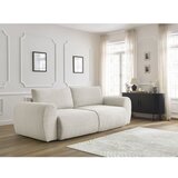 Bobochic Paris Krem sklopiva sofa od samta 257 cm Lucien – | shoptok.hr