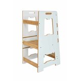 Hanah home Dečiji tobogan Learning Tower White Natural | Eponuda.com