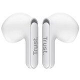 Trust slušalice yavi bt enc earphones bele