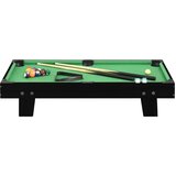 Mini biljarski stol 92 x 52 x 19 cm crno-zeleni | Eponuda.com