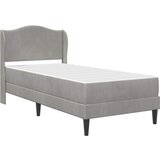  Okvir za krevet 2 kom. Svjetlosiva 90 x 190 cm Baršun - Svjetlosiva 90 x 190 cm | shoptok.hr