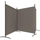 Sobna pregrada s 3 panela antracit 525 x 180 cm od tkanine | Eponuda.ba