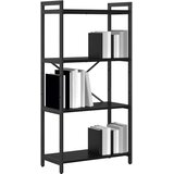  Polica Crni hrast 60 x 30 x 120 cm Konstruirano drvo | shoptok.hr