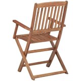  Sklopive vrtne stolice s jastucima 6 kom od bagremovog drva | shoptok.hr