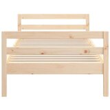  Posteljni okvir 90x200 cm trdna borovina, (20650812) | Shoptok.si