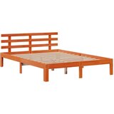  Krevet s regalom za knjige bez madraca 120 x 190 cm od borovine | shoptok.hr