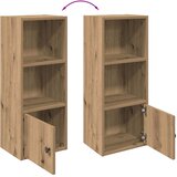  Regal za knjige boja hrasta 31x24x77 cm konstruirano drvo | Shoptok.si