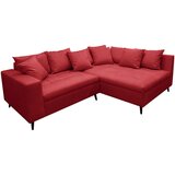 MID.YOU Ecksofa inkl. Hocker, mikrovlakna rdeča | Shoptok.si