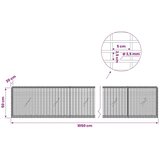  Gabion s žicom debljine 3 5 mm i mrežom 5x2 5 cm 1050x20x50 cm - 20 cm 50 cm 1050 cm | shoptok.hr