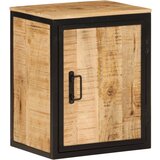  The Living Store Kopalniška omarica 40x30x50 cm trden mangov les in železo - Kopalniška Omarica, (21503149) Cene