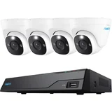 NVS8-8MD4 4K 8 kanalni NVR. 2TB HDD, 4x kamera POE snemalnik, (21543454)