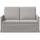  Kauč za dvoje Oblačnosiva 130 x 81 x 82 cm Tkanina - Siva tkanina oblak 120 cm | shoptok.hr