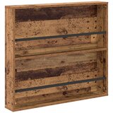  Polica za časopise s policom 2 pcs Staro drvo 80 x 12 x 70 cm | shoptok.hr