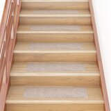 vidaXL Samoljepljivi otirači za stepenice 15 kom 76 x 20 cm krem Cijene