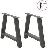  Noge stolića za kavu A-oblika 2 kom antracit 60x(42-43)cm čelik | shoptok.hr