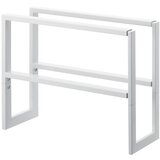 YAMAZAKI Belo kovinsko teleskopsko stojalo za čevlje Line – Cene