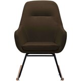  Stolica za ljuljanje od tkanine smeđa | shoptok.hr