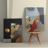 Wallity Zidna dekoracija 2KNV4335, 50 x 70cm, 2 komada | Eponuda.ba
