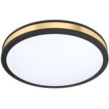Eglo pescaito zidna/stropna/1, led, 24w, 2500lm, prom 380, crna/zlatna/čelik Cijene