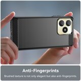 Techsuit Carbon Silicone maska za Realme C53 - crna | shoptok.hr