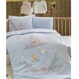 Tac Organic Happy Bunny posteljina za bebe plava Cijene