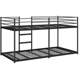  na kat bez madraca crni 90x190 cm čelik | shoptok.hr