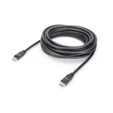 Digitus DisplayPort Priključni kabel [1x Muški konektor DisplayPort - 1x Muški konektor DisplayPort] 10 m Crna